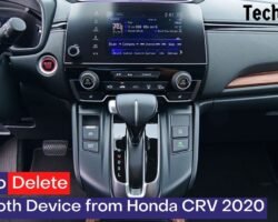 How to Delete Bluetooth Device from Honda CRV 2020
