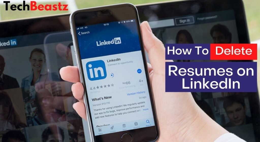 How to delete Resumes on LinkedIn